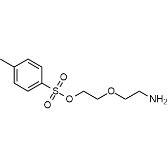 Tos-PEG2-NH2结构式