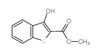 3-羟基苯并[B]噻吩-2-羧酸甲酯结构式