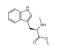 (R)-N-methyltryptophan methyl ester结构式