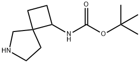 叔-丁基 N-{6-氮杂螺[3.4]辛烷-1-基}氨基甲酯盐酸结构式