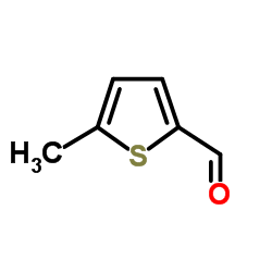 5-Methyl-2-thiophenecarboxaldehyde Structure