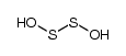 disulfur dihydroxide Structure