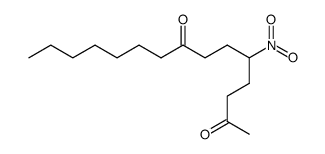 5-nitropentadecane-2,8-dione结构式