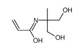 N-(1,3-dihydroxy-2-methylpropan-2-yl)prop-2-enamide结构式