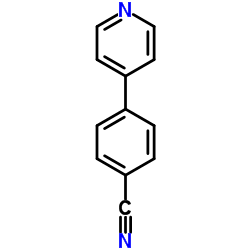 4-(4-Pyridinyl)benzonitrile Structure
