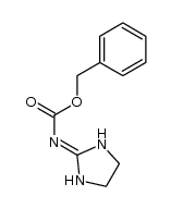 2-benzyloxycarbonyliminoimidazolidine结构式