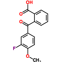 2-(3-Fluoro-4-methoxybenzoyl)benzoic acid结构式