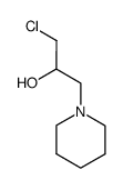 1-chloro-2-hydroxy-3-(1-piperidinyl)-propane结构式