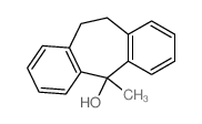11-methyl-5,6-dihydrodibenzo[1,2-a:1',2'-e][7]annulen-11-ol结构式