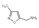 3-甲基异恶唑-5-甲胺结构式