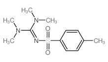 1,1,3,3-tetramethyl-2-(4-methylphenyl)sulfonyl-guanidine结构式