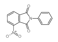 4-nitro-2-phenyl-isoindole-1,3-dione结构式