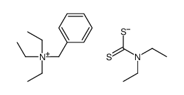benzyl(triethyl)azanium,N,N-diethylcarbamodithioate Structure