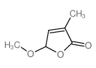 2(5H)-Furanone,5-methoxy-3-methyl- Structure