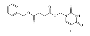 5-fluorouracil-1-succinic benzyl ester Structure