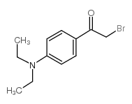 α-溴-4-(二乙氨基)苯乙酮结构式