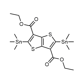 ethyl 2,5-dibromo-6-nonylthieno[3,2-b]thiophene-3-carboxylate Structure