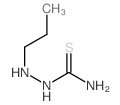 Hydrazinecarbothioamide, 2-propyl-结构式