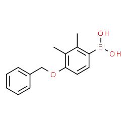 (4-(Benzyloxy)-2,3-dimethylphenyl)boronic acid Structure