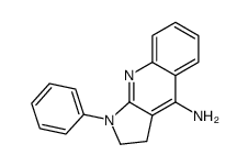 1-phenyl-2,3-dihydropyrrolo[2,3-b]quinolin-4-amine Structure