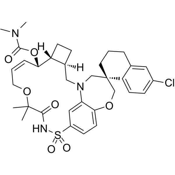 Mcl-1 inhibitor 7结构式