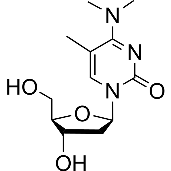 Cytidine, 2'-deoxy-N,N,5-trimethyl-结构式