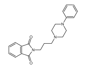 2-[3-(4-penylpiperazin-1-yl)propyl]-1H-isoindole-1,3(2H)-dione结构式