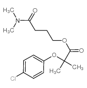 氯贝胺结构式