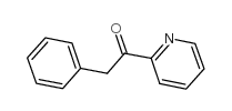 2-苯基-1-吡啶-2-基-乙酮结构式