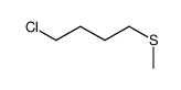 1-chloro-4-methylsulfanylbutane Structure