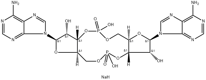 环二腺苷酸二钠盐结构式