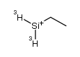 [3H3]ethylsilylium ion结构式