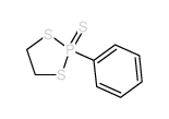 1,3,2-Dithiaphospholane,2-phenyl-, 2-sulfide Structure
