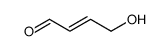 4-hydroxybut-2-enal结构式