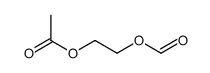 1,2-Ethanediyl 1-acetate 2-formate structure