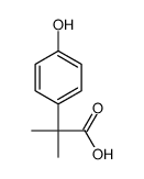 2-(4-羟基苯基)-2-甲基丙酸结构式