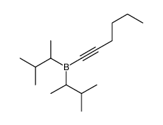 hex-1-ynyl-bis(3-methylbutan-2-yl)borane Structure