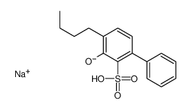 sodium,3-butyl-2-hydroxy-6-phenylbenzenesulfonate结构式