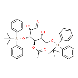 4-O-乙酰基-3,6-二-O-(四丁基二苯基硅基)-D-谷氨醛图片