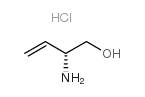 (R)-2-AMINOBUT-3-EN-1-OL HYDROCHLORIDE Structure