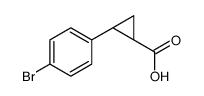 (1R,2R)-2-(4-溴苯基)环丙烷-1-羧酸结构式
