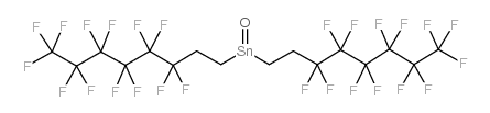 双(3,3,4,4,5,5,6,6,7,7,8,8,8-十三氟辛基)氧化锡结构式