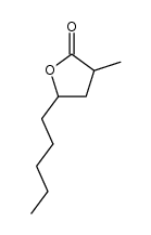 2-methyl-4-nonanolide Structure