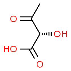 Butanoic acid, 2-hydroxy-3-oxo-, (2S)- (9CI)结构式