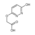 (6-氧代-1,6-二氢吡嗪-3-氧基)-乙酸结构式