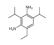 4-ethyl-2,6-di(propan-2-yl)benzene-1,3-diamine Structure