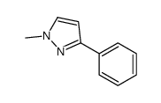 1-甲基-3-苯基-1H-吡唑结构式