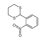 2-(2-nitrophenyl)-1,3-dithiane结构式