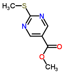 2-巯甲基嘧啶-5-羧酸甲酯结构式