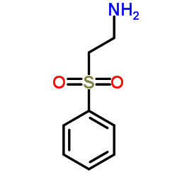 2-(苯基磺酰基)乙胺盐酸盐结构式